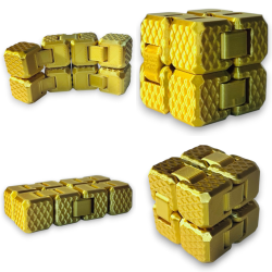 FidgetCube Kostka nieskończoności Złota