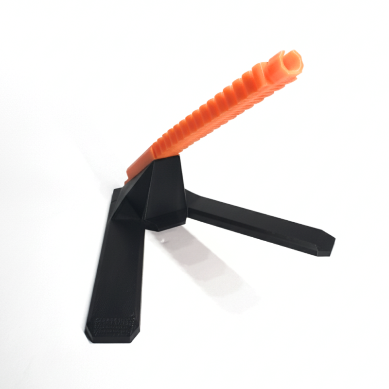 Mouse Bungee czarno - pomarańczowe