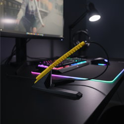 Mouse Bungee czarno - żółte