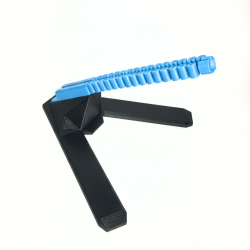 Mouse Bungee czarno - niebieskie