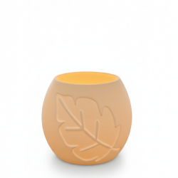 Świecznik Dekoracyjny liść LED