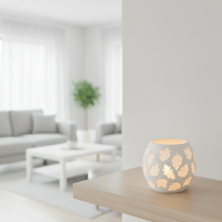 Świecznik Dekoracyjny spadające liście LED