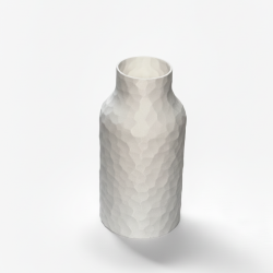 Wazon Dekoracyjny Biały hexagon