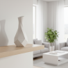 Wazon Dekoracyjny Biały Modern