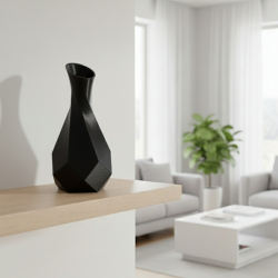 Wazon Dekoracyjny Czarny Modern