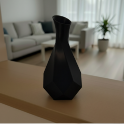 Wazon Dekoracyjny Czarny Modern