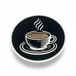 Podkładka pod kubek filiżanka kawy