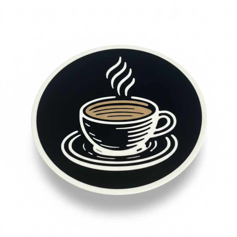 Podkładka pod kubek filiżanka kawy