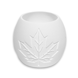 Świecznik Dekoracyjny liść klonu LED