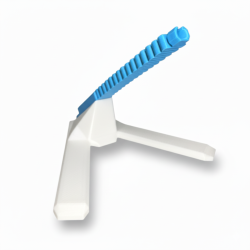 Mouse Bungee biało - niebieskie