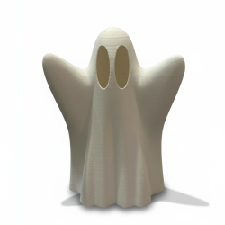 Dekoracja duch świecznik na półkę