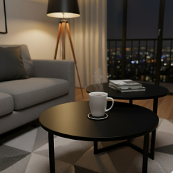 Podkładka pod kubek pająk halloween