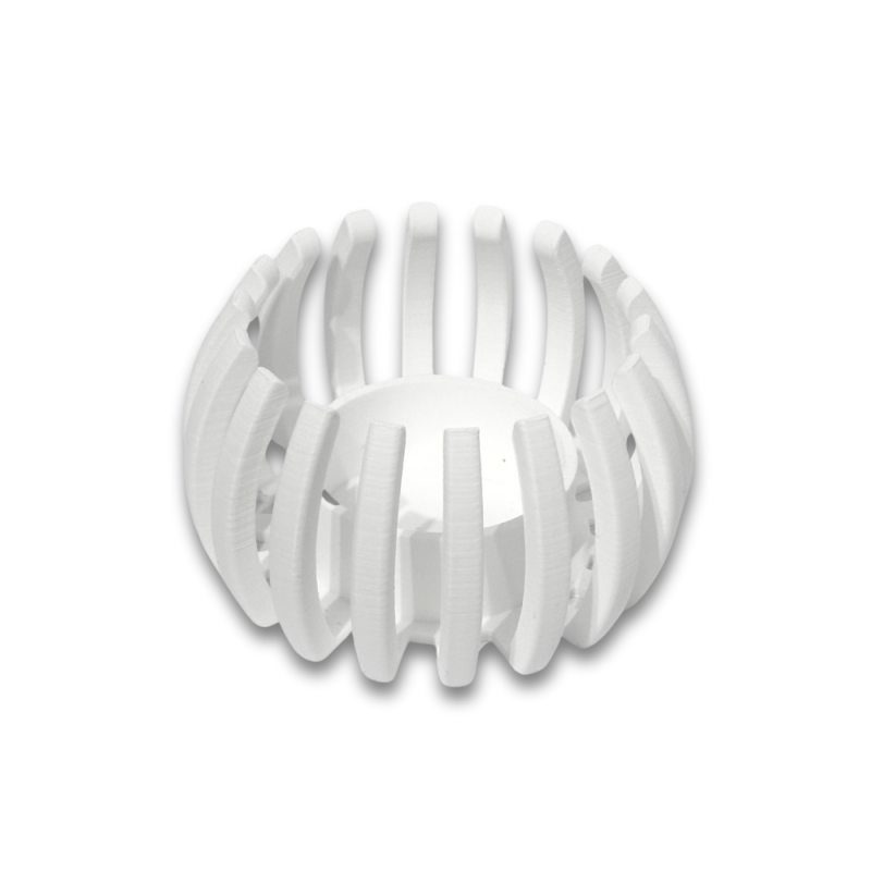 Świecznik Dekoracyjny LED biały czarny