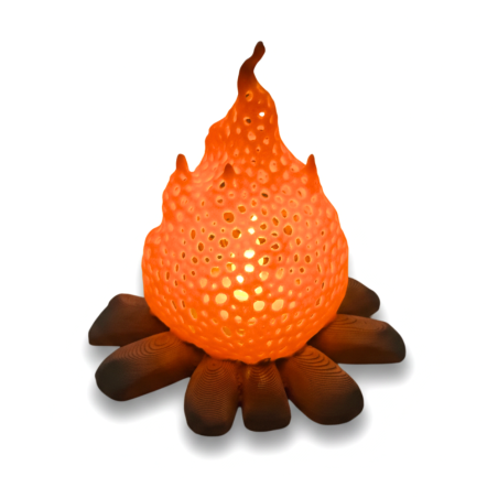 Świecznik ognisko LED