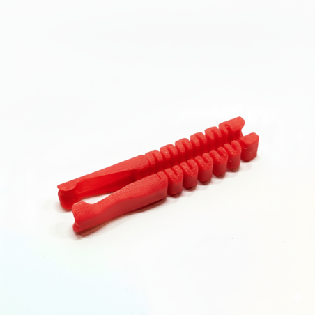 Osłona na kabel czerwona