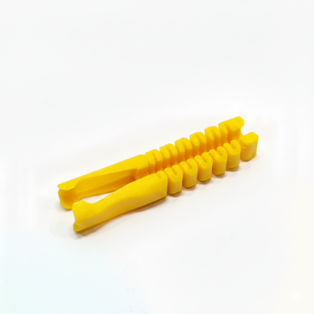 Osłona na kabel żółta