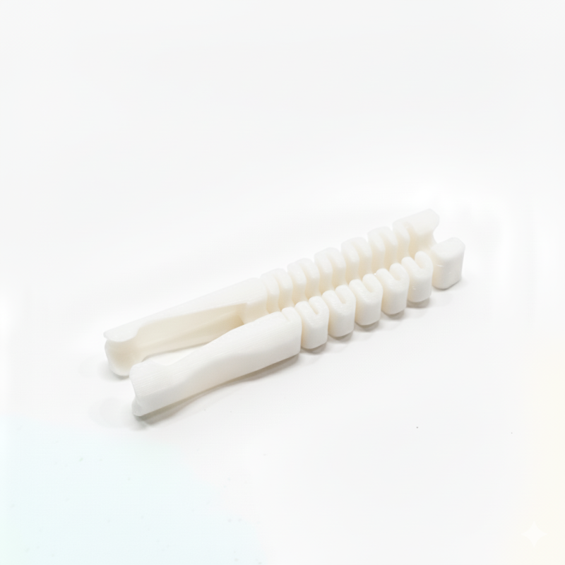 Osłona na kabel biała