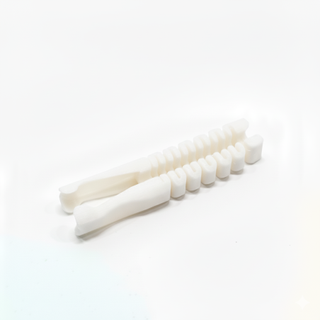 Osłona na kabel biała