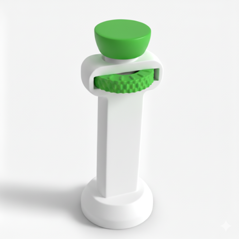 Podpórka pod kartę graficzną biało - zielona