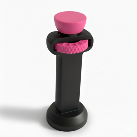 Podpórka pod kartę graficzną czarno - rózowa