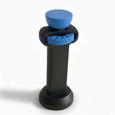 Podpórka pod kartę graficzną czarno - niebieska