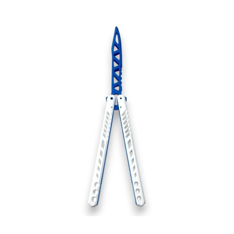 Nóż motylkowy Treningowy Niebieski