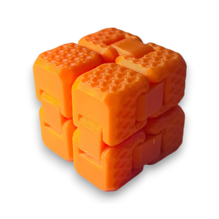 FidgetCube Kostka nieskończoności Pomarańczowa