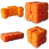 FidgetCube Kostka nieskończoności Pomarańczowa