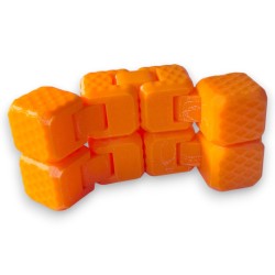 FidgetCube Kostka nieskończoności Pomarańczowa