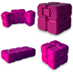 FidgetCube Kostka nieskończoności Różowa